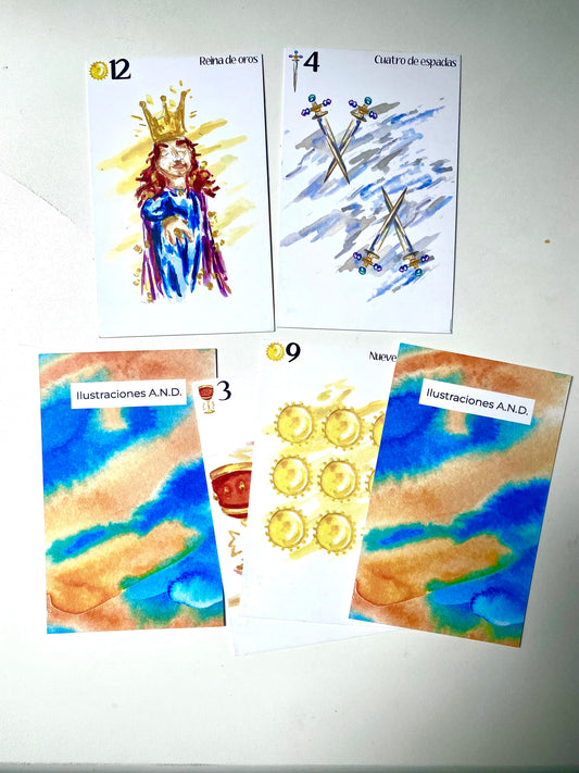 Baraja de cartas de mujeres